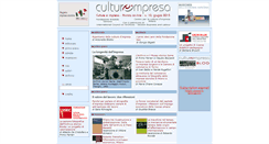 Desktop Screenshot of cultureimpresa.it